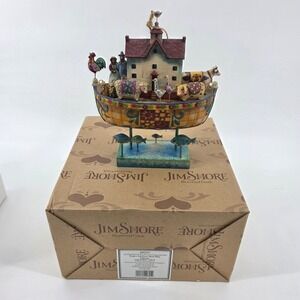 VTG Jim Shore Noah's Ark Dove/Roof Mini Figurine 4007055 2006 Enesco
